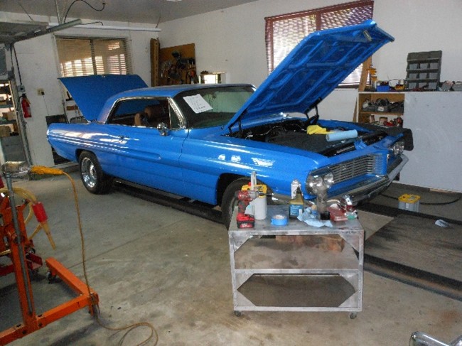Blue Bird 1962 Pontiac